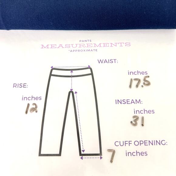 J. Jill Womens Premium Bi Stretch Pants Size 14 Tall Minimal Neutral Office Blue - Picture 7 of 7